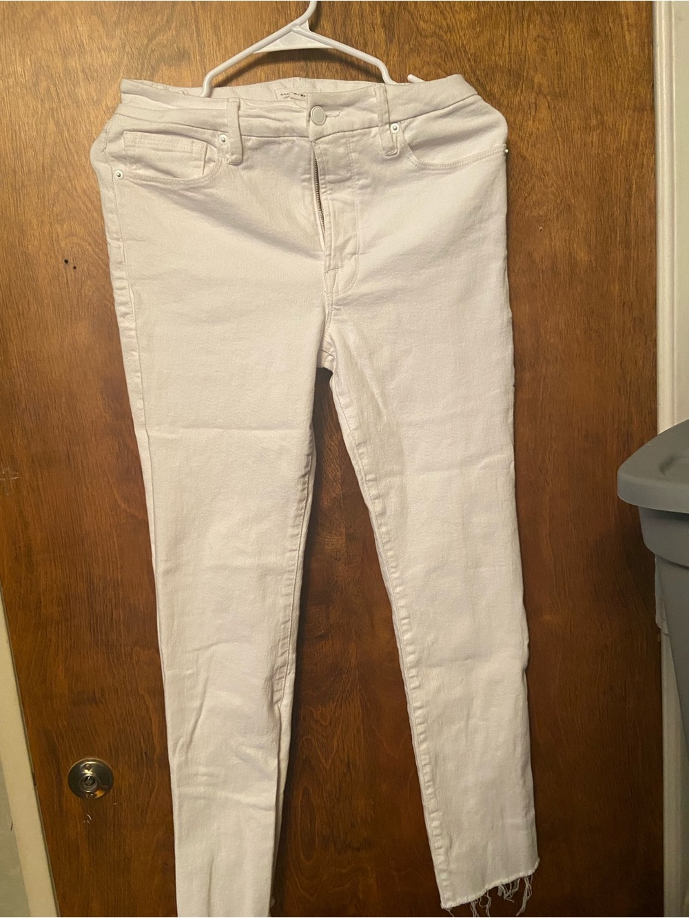 Good American White Skinny Jeans